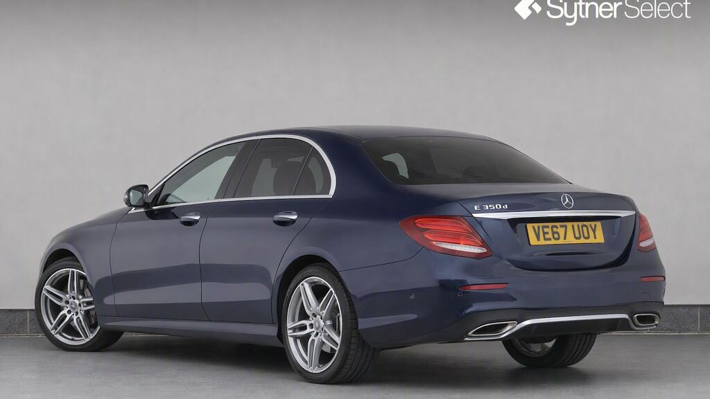 Mercedes-Benz E Class E350d Amg Line Premium Plus 9G-tronic Blue #4