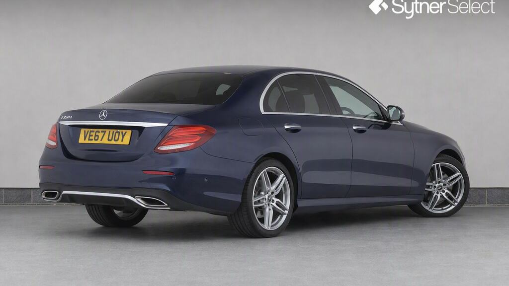 Mercedes-Benz E Class E350d Amg Line Premium Plus 9G-tronic Blue #3
