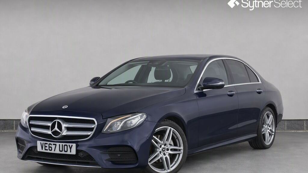 Mercedes-Benz E Class E350d Amg Line Premium Plus 9G-tronic Blue