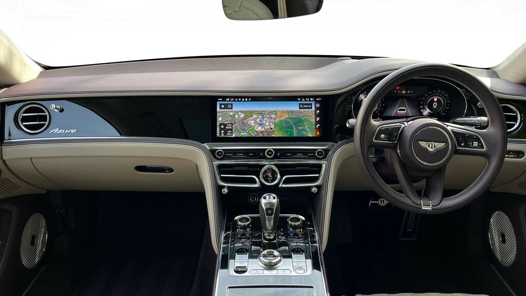 Bentley Flying Spur 4.0 V8 High-performance 25.9Kwh Azure Saloon P Blue #4