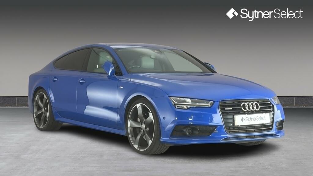 Audi A7 3.0 Bitdi Quattro 320 Black Edition Tip Blue