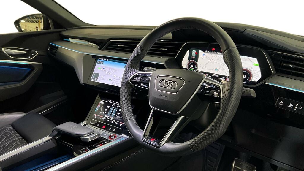 Audi Q8 e tron 250Kw 50 Quattro 95Kwh Black Edition Grey #6