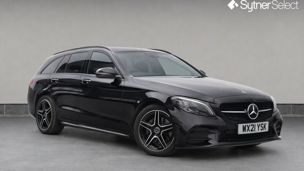 Mercedes-Benz C Class 2L Amg Line Night Edition Blue #1