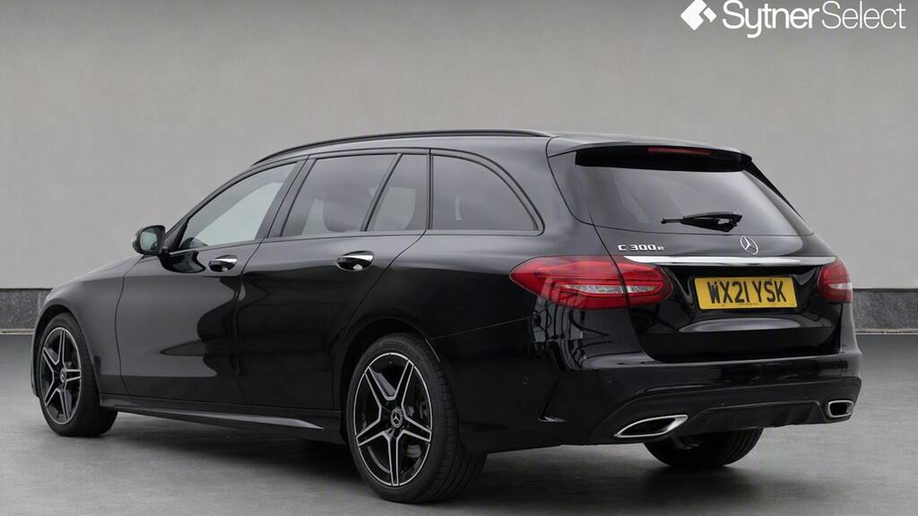 Mercedes-Benz C Class 2L Amg Line Night Edition Blue #3