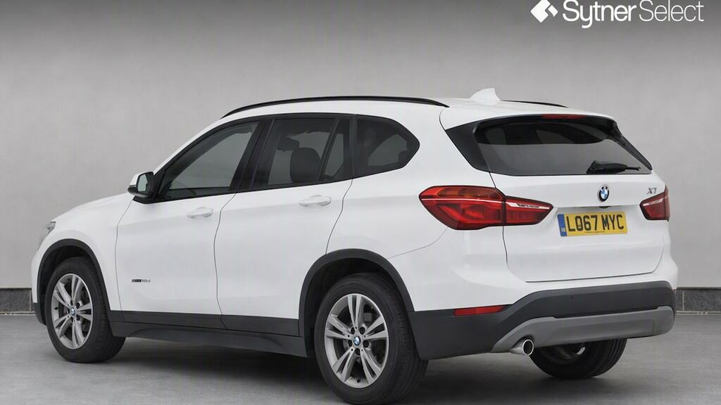 BMW X1 Sdrive 18D Se White #3