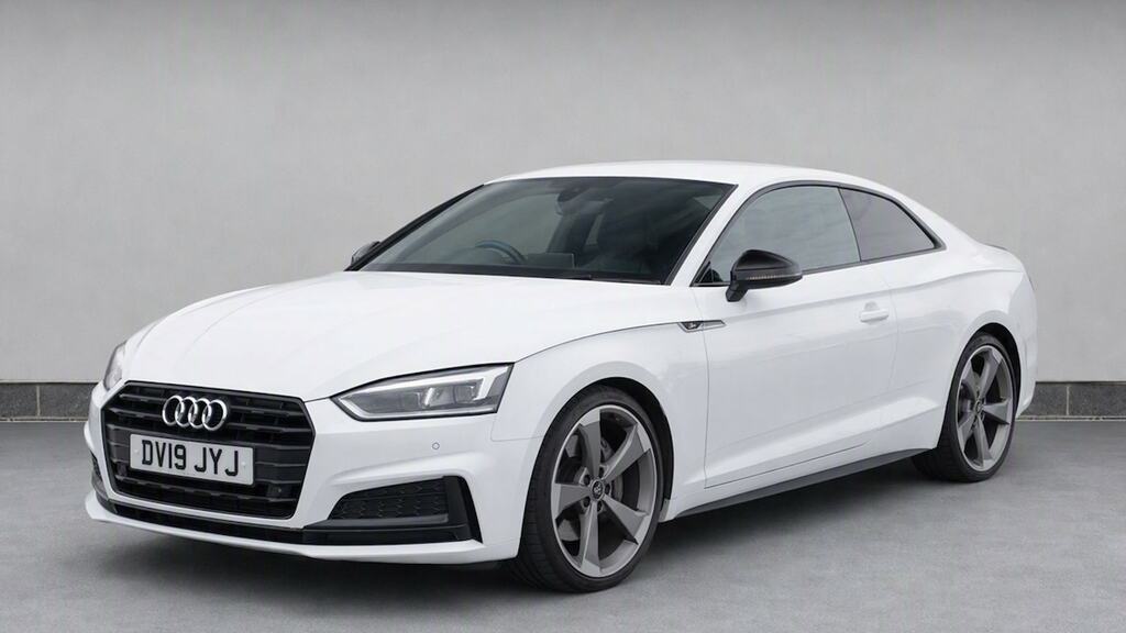Audi A5 40 Tfsi Black Edition S Tronic White #2