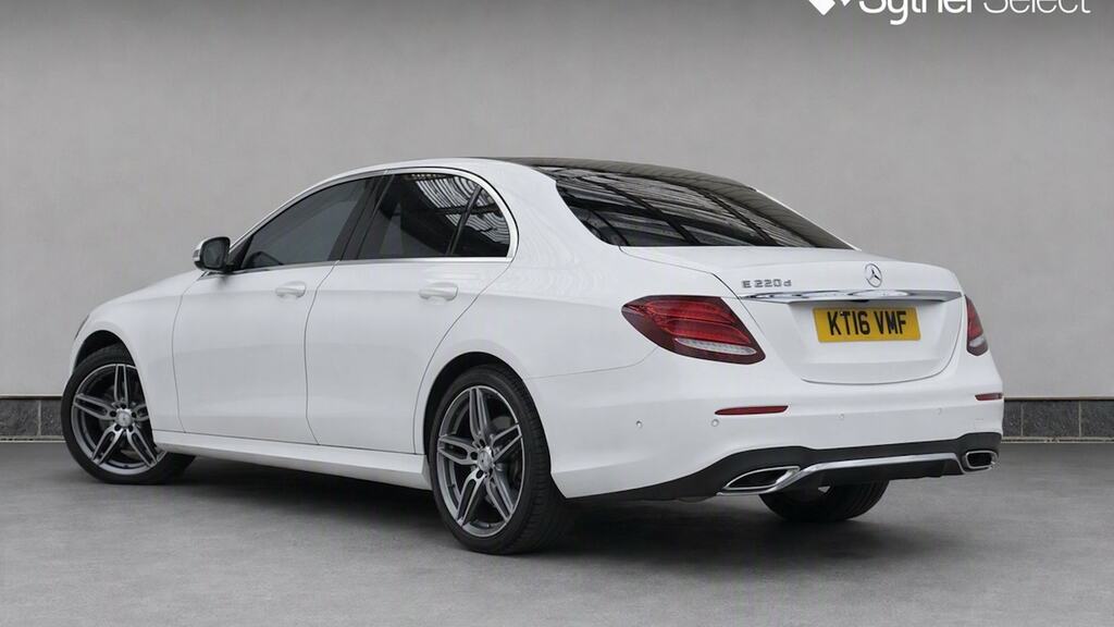 Mercedes-Benz E Class E220d Amg Line Premium 9G-tronic White #3