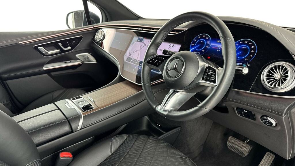 Mercedes-Benz EQE Eqe 500 4Matic 300Kw Business Class 91Kwh Black #3