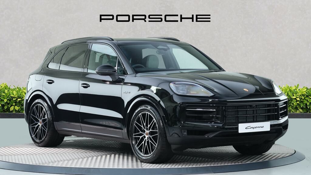 Porsche Cayenne E-hybrid Tiptronic S Black