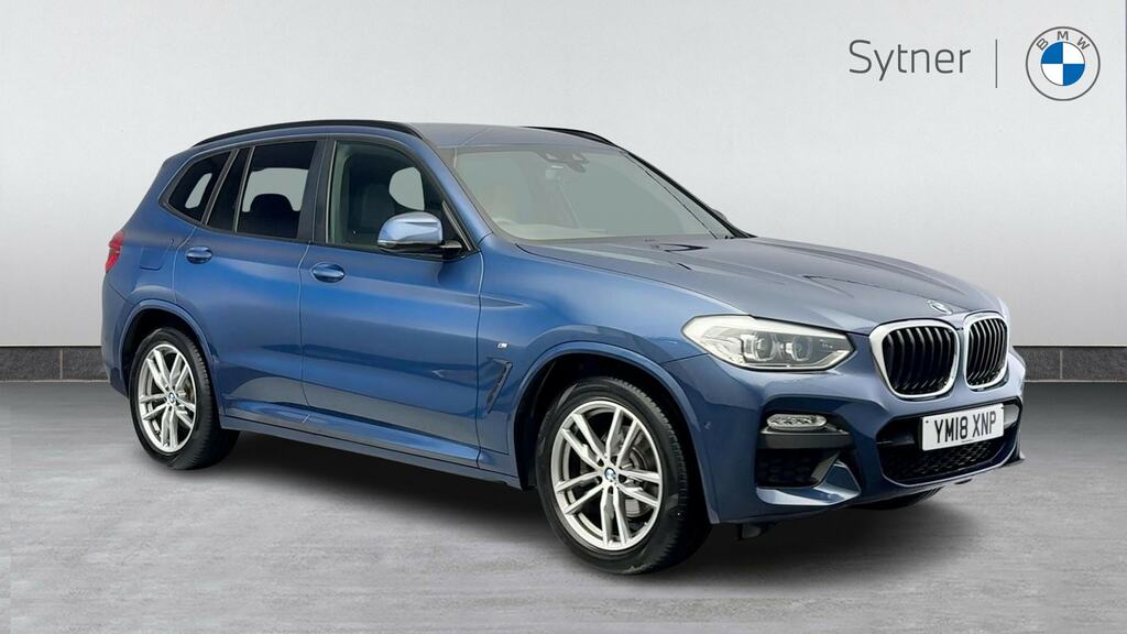 BMW X3 Xdrive20d M Sport Step Blue