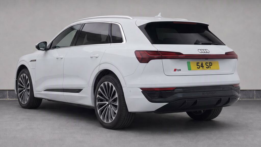 Audi Q8 e tron 50 Black Edition Suv Quattro 95K Blue #3