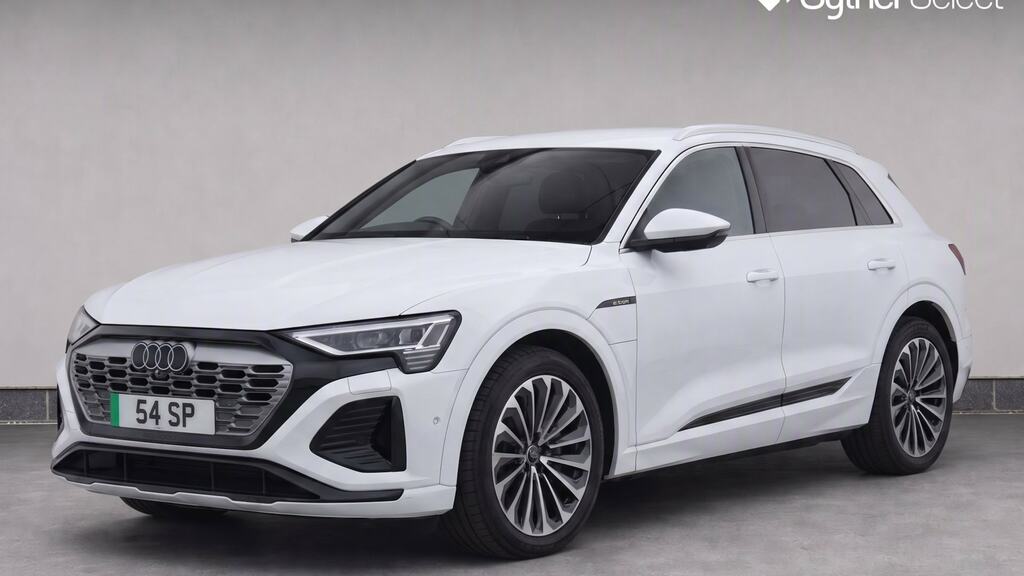Audi Q8 e tron 50 Black Edition Suv Quattro 95K Blue #2