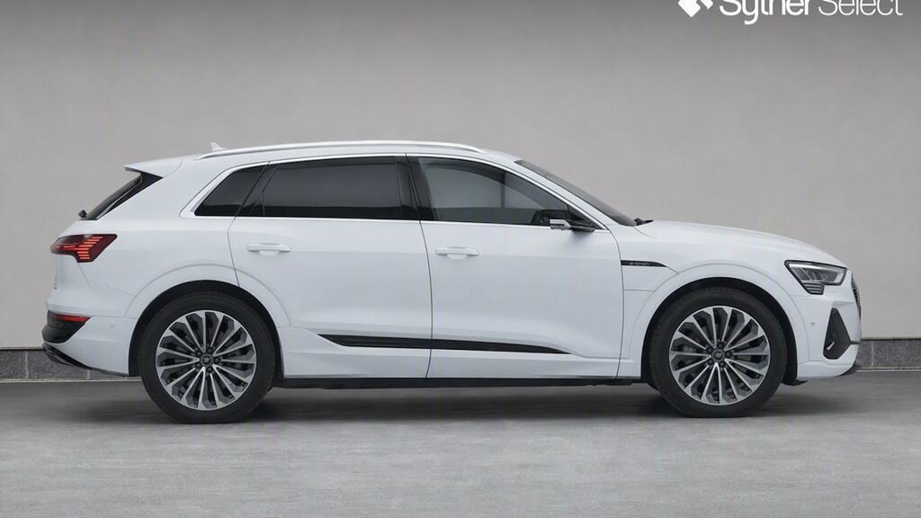 Audi Q8 e tron 50 Black Edition Suv Quattro 95K Blue #8