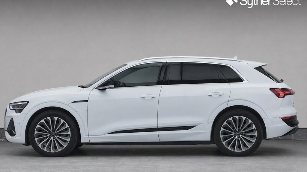 Audi Q8 e tron 50 Black Edition Suv Quattro 95K Blue #6
