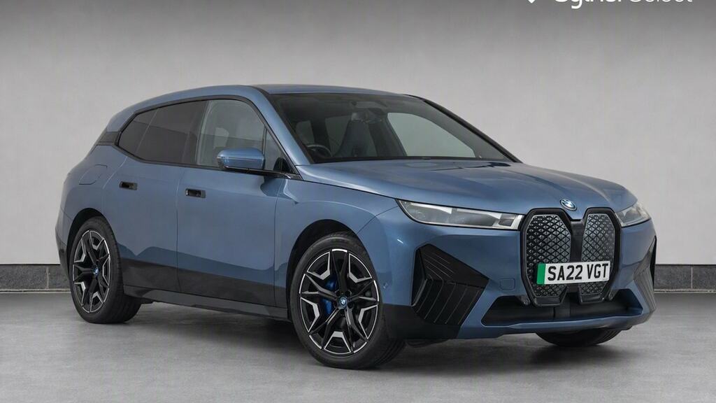 BMW iX 240Kw Xdrive40 M Sport 76.6Kwh Sky Blue