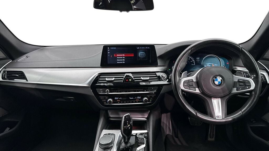 BMW 5 Series 520D Xdrive Se Blue #4