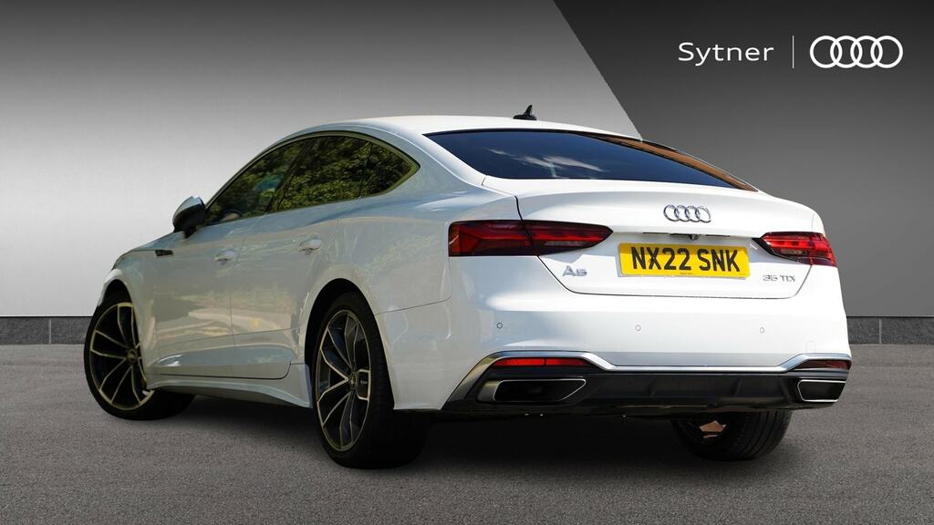 Audi A5 35 Tdi S Line S Tronic White #3