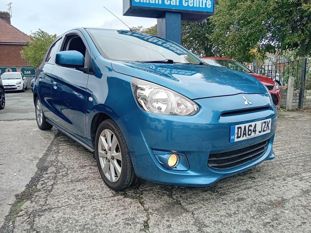 Mitsubishi Mirage Hatchback 1.2 3 Euro 5 Ss 201564 Blue #2