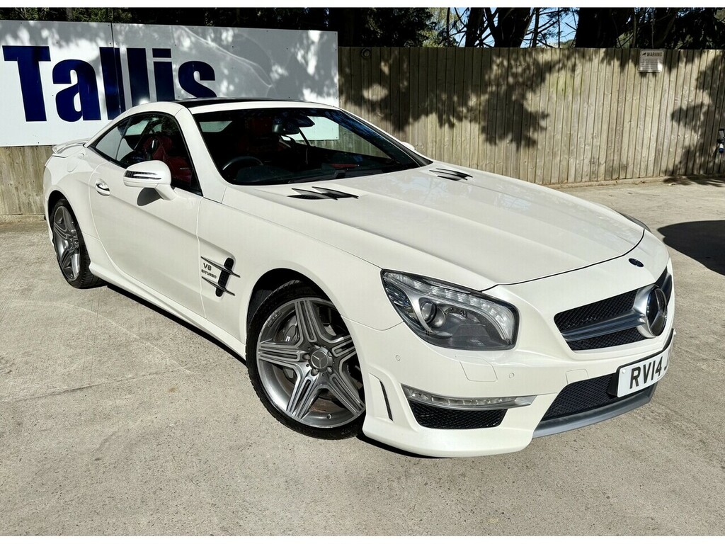 Mercedes-Benz SL Class Sl63 V8 Amg U2012 Ulez White #6