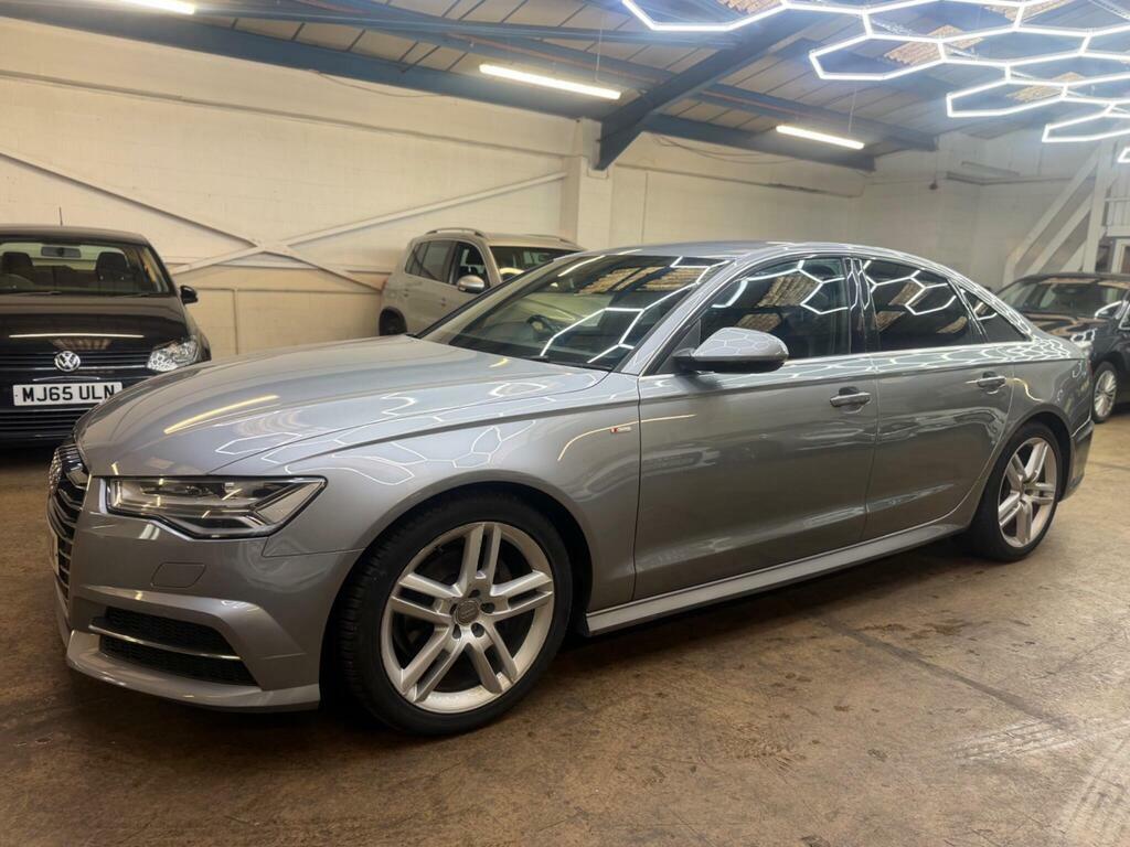 Audi A6 Saloon Tdi Ultra S Line Black Edition Grey #7