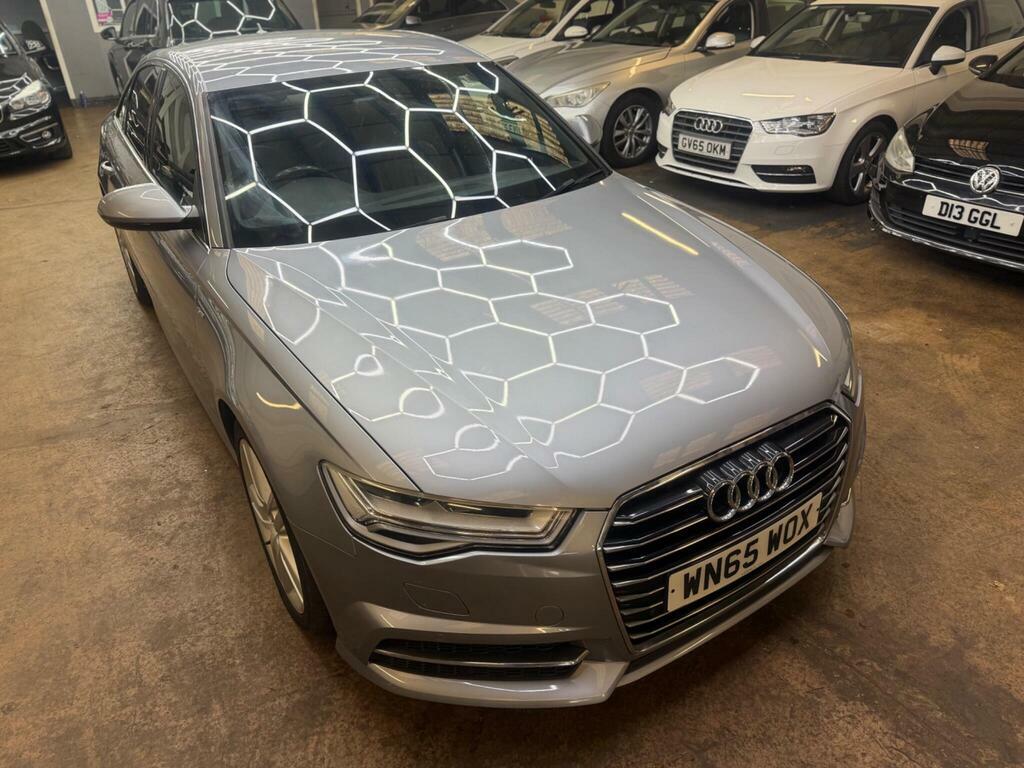 Audi A6 Saloon Tdi Ultra S Line Black Edition Grey #50