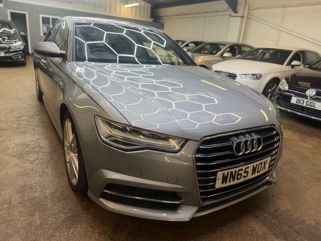 Audi A6 Saloon Tdi Ultra S Line Black Edition Grey #16