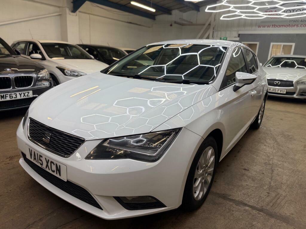 Seat Leon 1.6 Tdi Se Euro 6 S S White #6