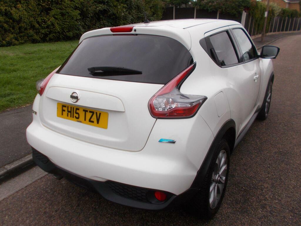 Nissan Juke 1.5 Dci 8V Tekna Euro 5 S S White #4