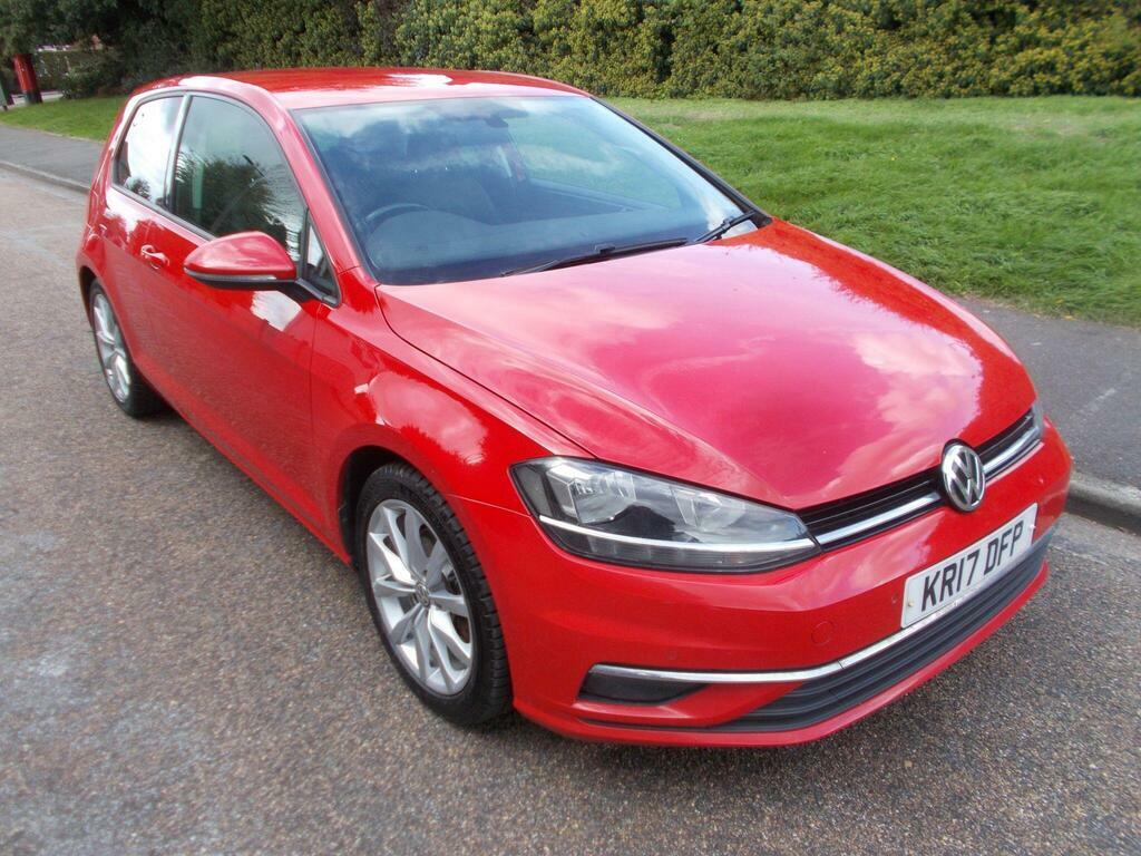 Volkswagen Golf 2.0 Tdi Bluemotion Tech Gt Euro 6 S S Red #2