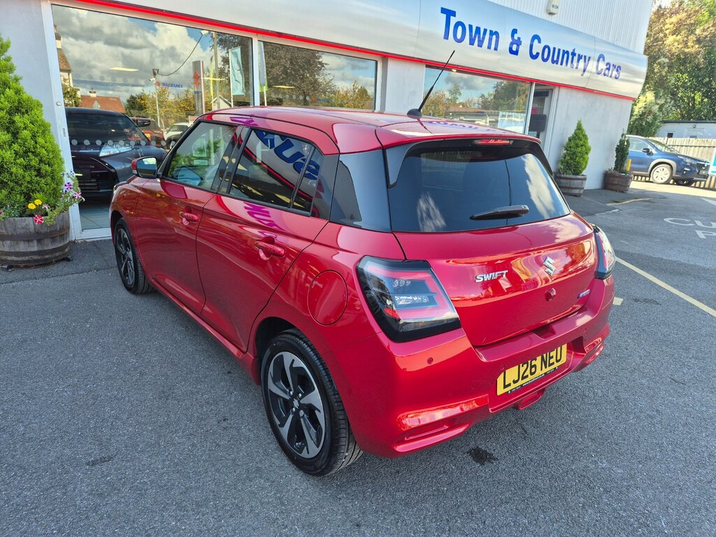Suzuki Swift 1.2 Mhev Ultra Hatchback Hybrid Cvt Eur Red #4