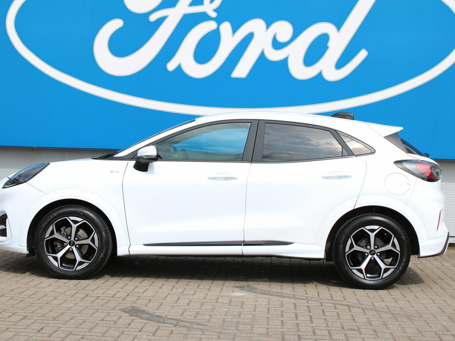Ford Puma 1.0 Ecoboost Hybrid Mhev St-line AJ24LSY White #3