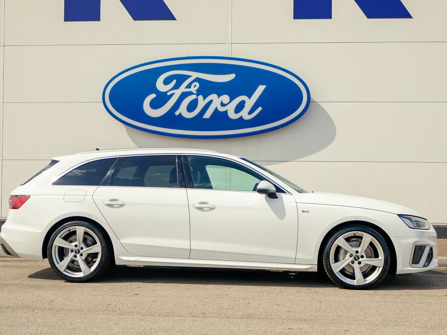 Audi A4 40 Tfsi 204 S Line S Tronic White #2