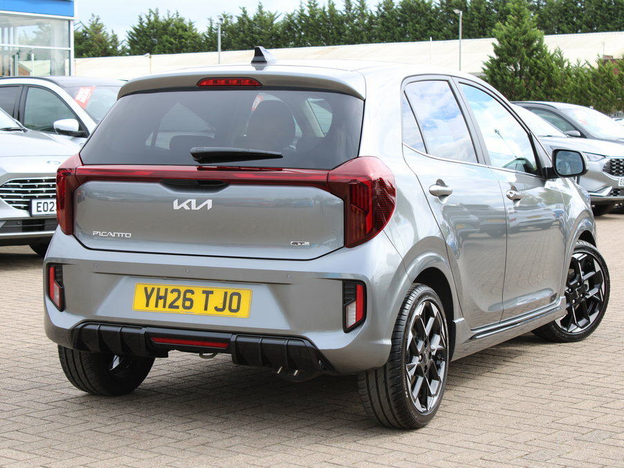 Kia Picanto 1.0 Gt-line S Grey #6