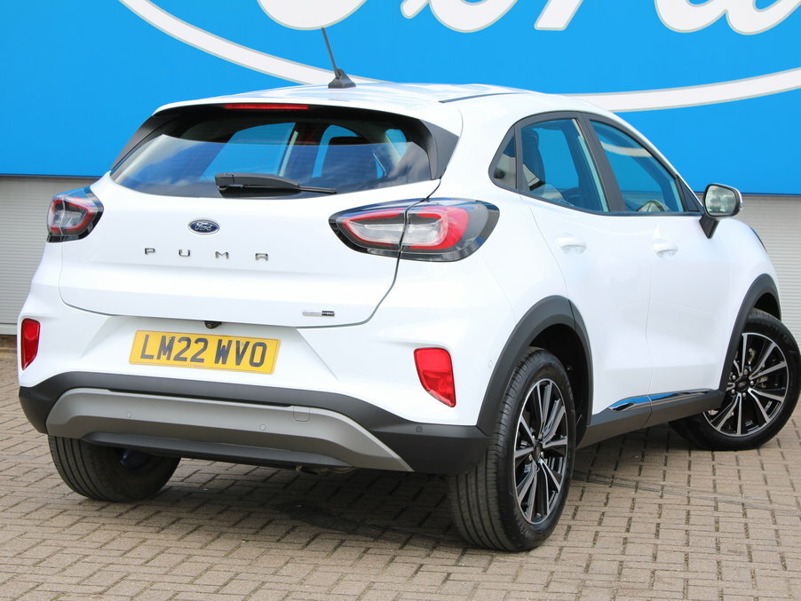 Ford Puma 1.0 Ecoboost Hybr Mhev 155 St-line Vignale Dct Red #6