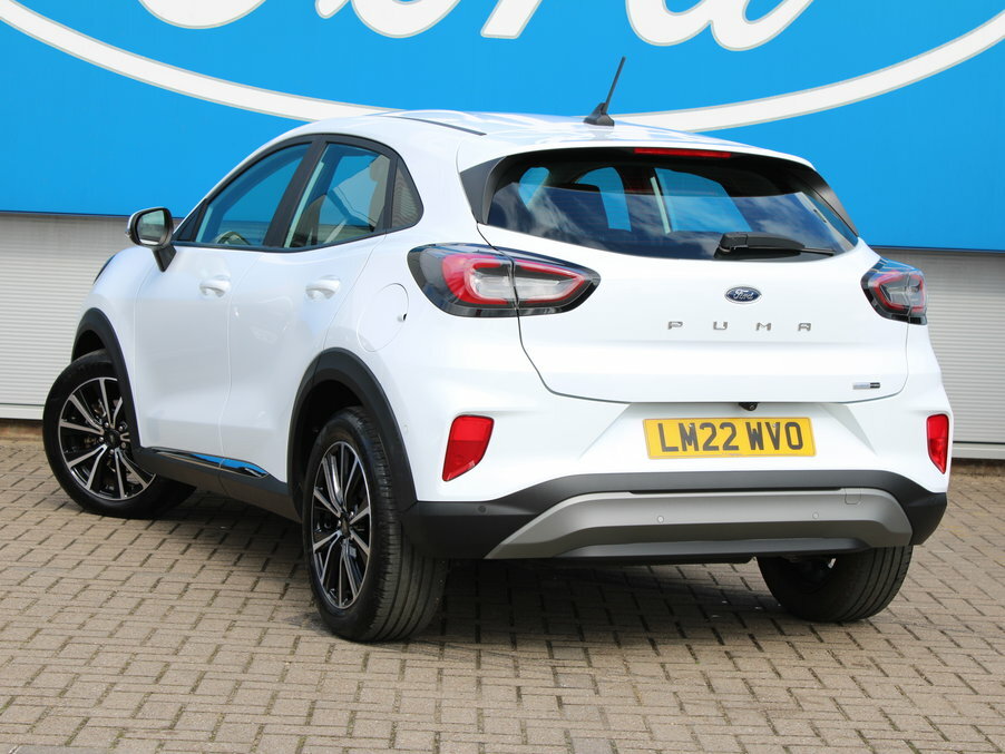 Ford Puma 1.0 Ecoboost Hybr Mhev 155 St-line Vignale Dct Red #5