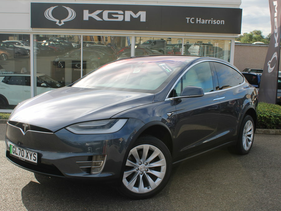 Tesla Model X Long Range Awd Grey #4