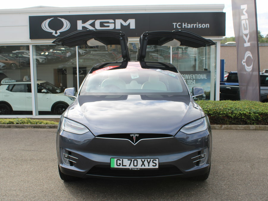 Tesla Model X Long Range Awd Grey #3