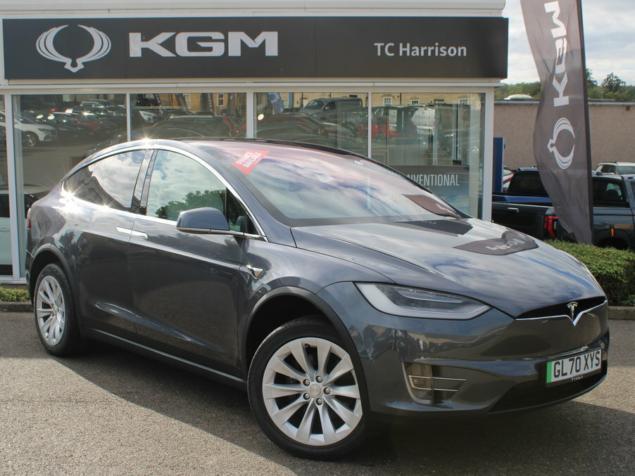Tesla Model X Long Range Awd Grey