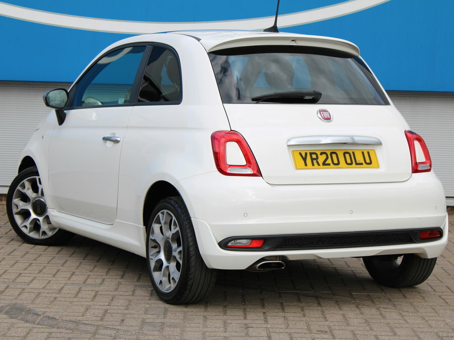 Fiat 500 1.2 Rock Star White #5