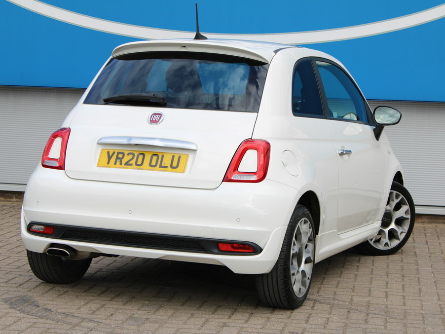 Fiat 500 1.2 Rock Star White #6