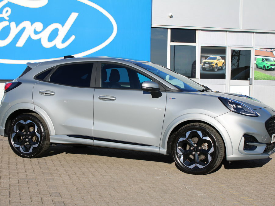 Ford Puma 1.0 Ecoboost Hybrid Mhev St-line X Silver #4