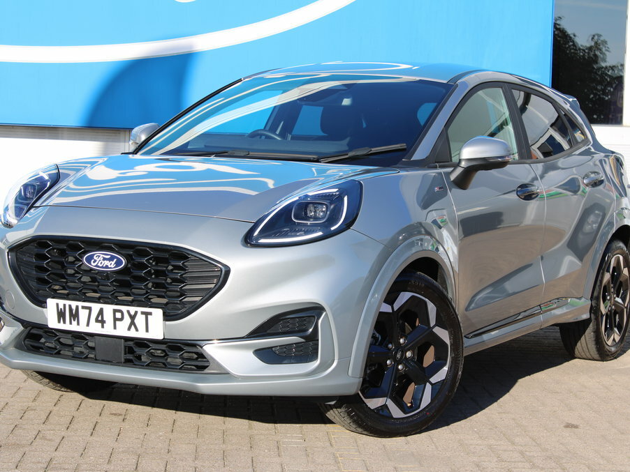 Ford Puma 1.0 Ecoboost Hybrid Mhev St-line X Silver #2