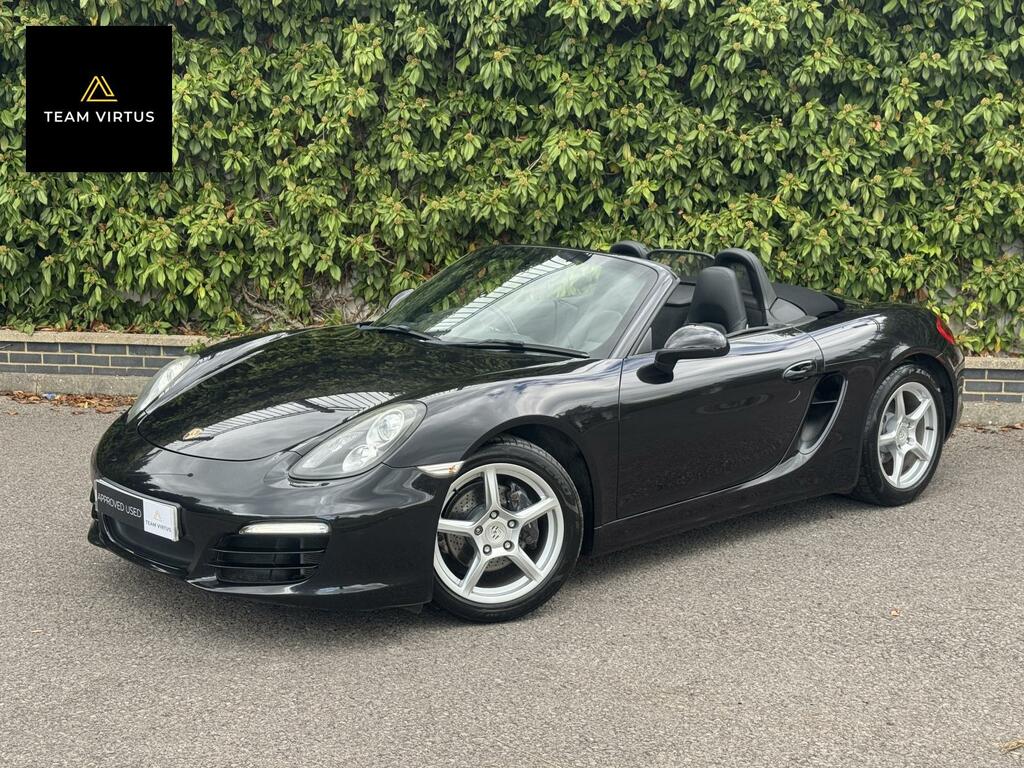 Porsche Boxster 2.7 981 Convertible Pdk Euro 5 S S 2 Black #3
