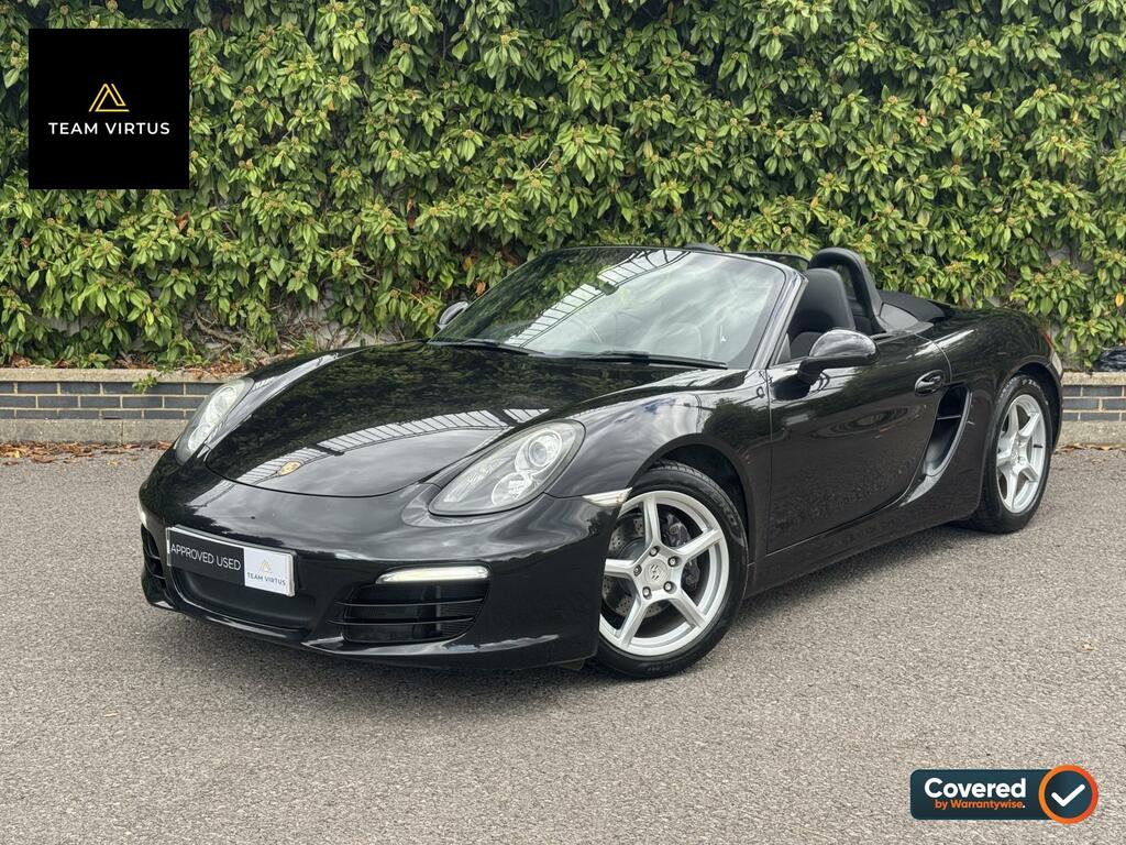 Porsche Boxster 2.7 981 Convertible Pdk Euro 5 S S 2 Black