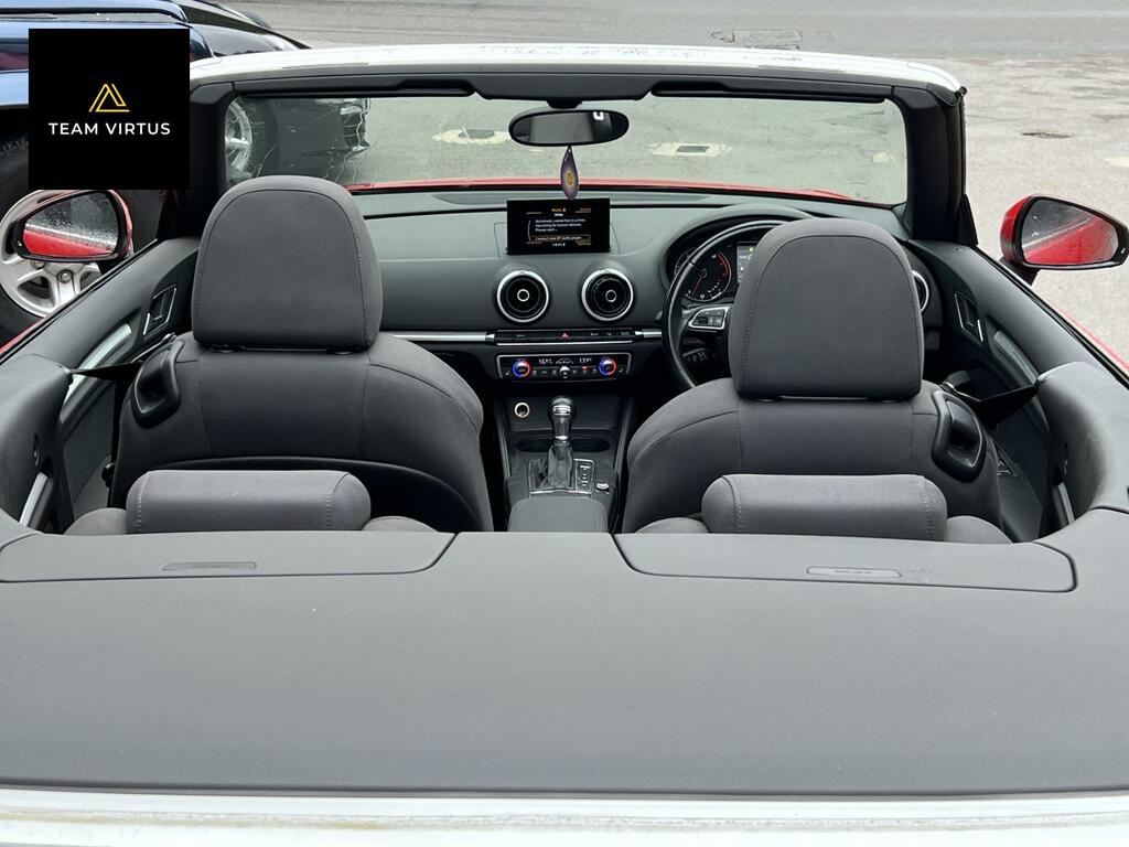 Audi A3 Cabriolet Sport Red #5