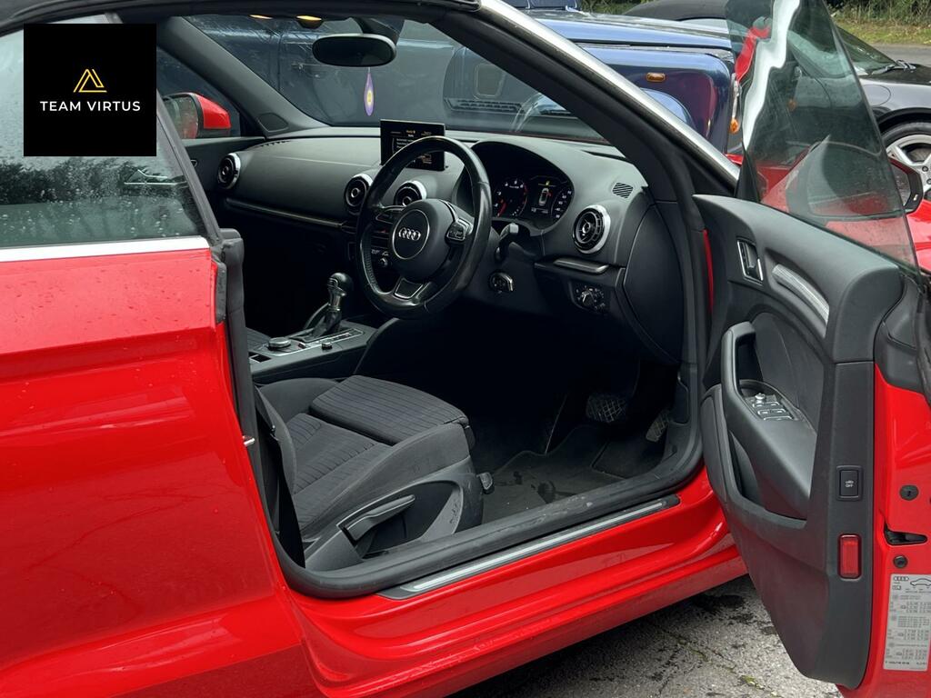Audi A3 Cabriolet Sport Red #2
