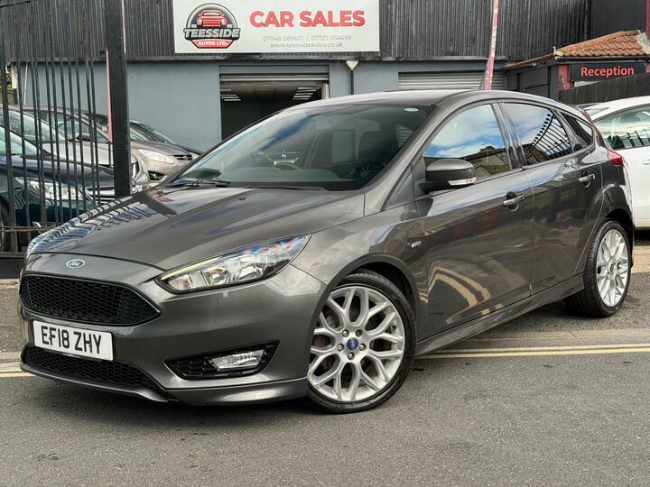 Ford Focus 1.0T Ecoboost St-line Euro 6 Ss Grey #4