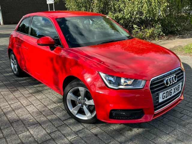 Audi A1 1.6 Tdi Sport Hatchback S Tronic Euro 6 Red