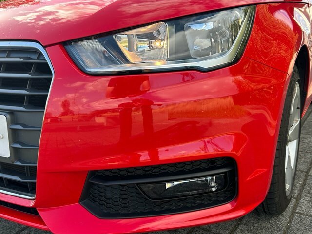 Audi A1 1.6 Tdi Sport Hatchback S Tronic Euro 6 Red #3