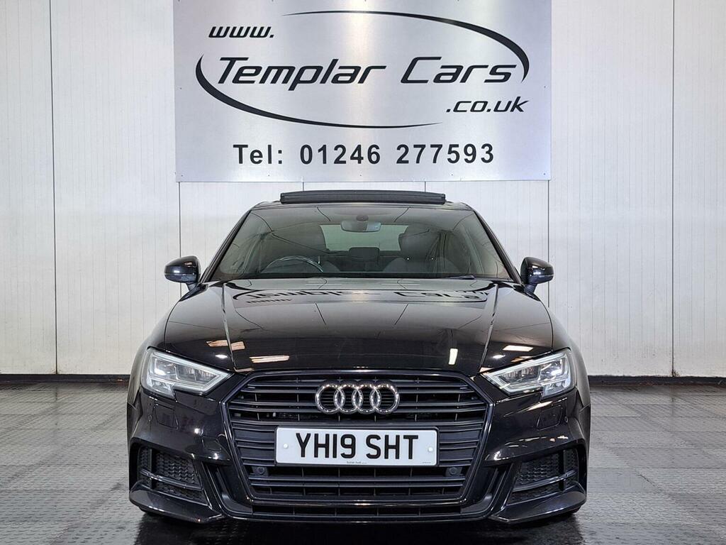 Audi A3 Saloon 1.0 Tfsi 30 Black Edition Euro 6 Ss YH19SHT Black #4